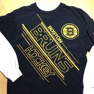 Reebok Bruins Long Sleeve Tee Shirt